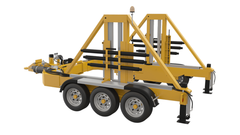 Cable Drum Trailer for Transport Drums!