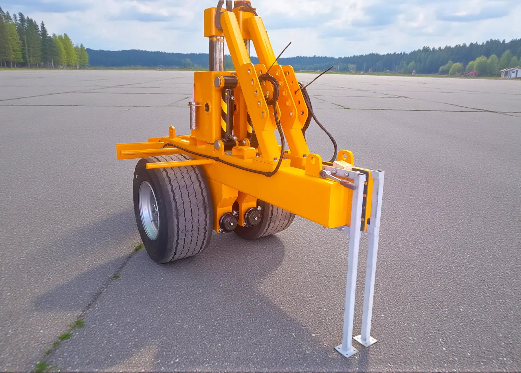 full hydraulic cable drum trailers auto7