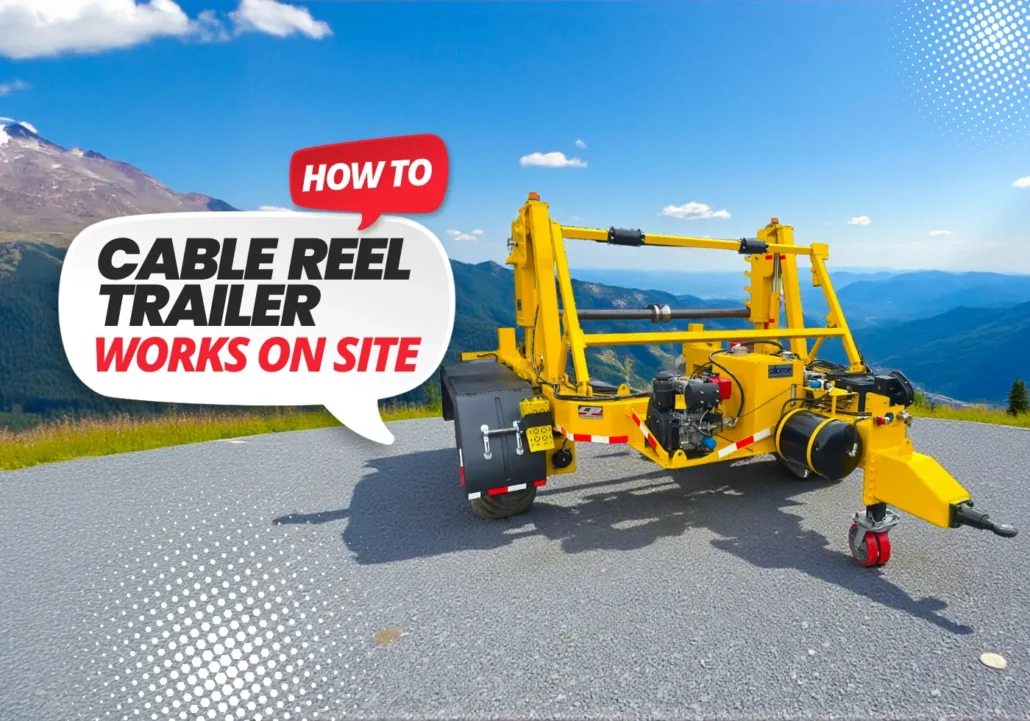 cable reel trailer for sale what to check before you buy