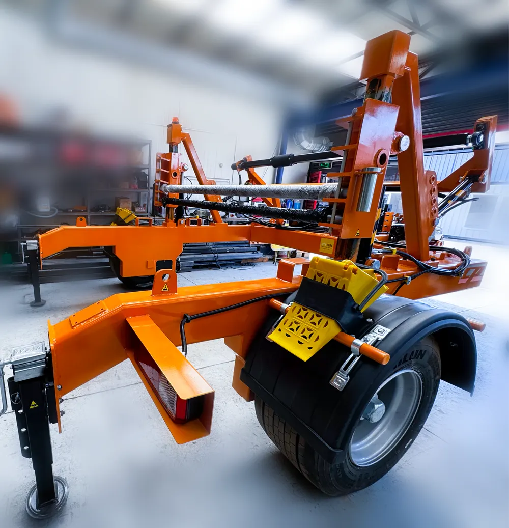 Full Hydraulic Cable Drum Trailer 10 Ton Details